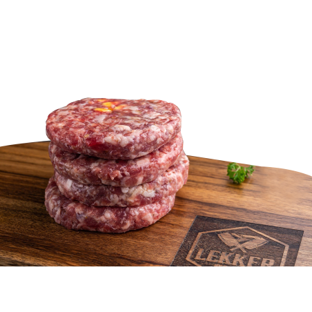 Beef Burger Patties (South African)