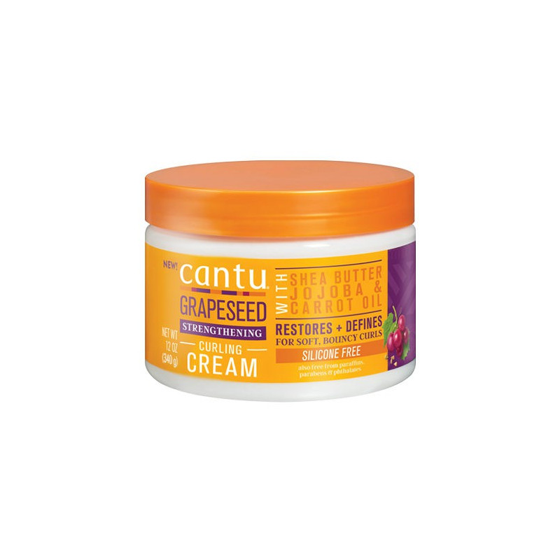 Cantu Grapeseed Strengthening Curling Cream 12oz