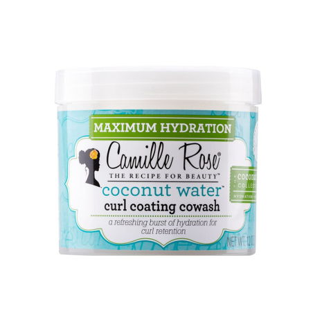 Camille Rose Coconut Water Curl Coating CoWash 12oz