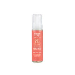This rich hair mousse enhances curl memory and can be used for defi...