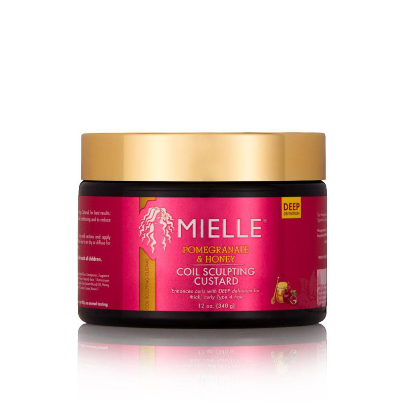 Mielle  Pomegranate & Honey Coil Sculpting Custard 12oz