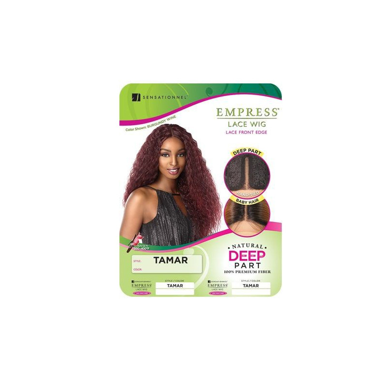 Sensationnel Lace Front Wig Empress Edge Deep Part Tamar