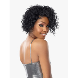  Gently detangle the hair from ends to roots using a paddle brush o...