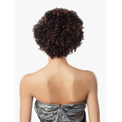 • Gently detangle the hair from ends to roots using a paddle brush ...