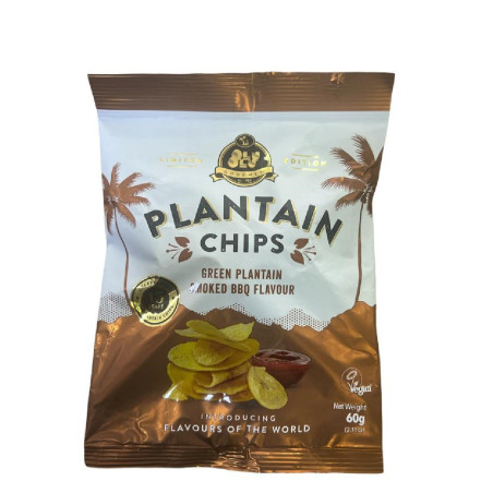 Olu Olu Green Plantain (Smoked bbq Flavour)