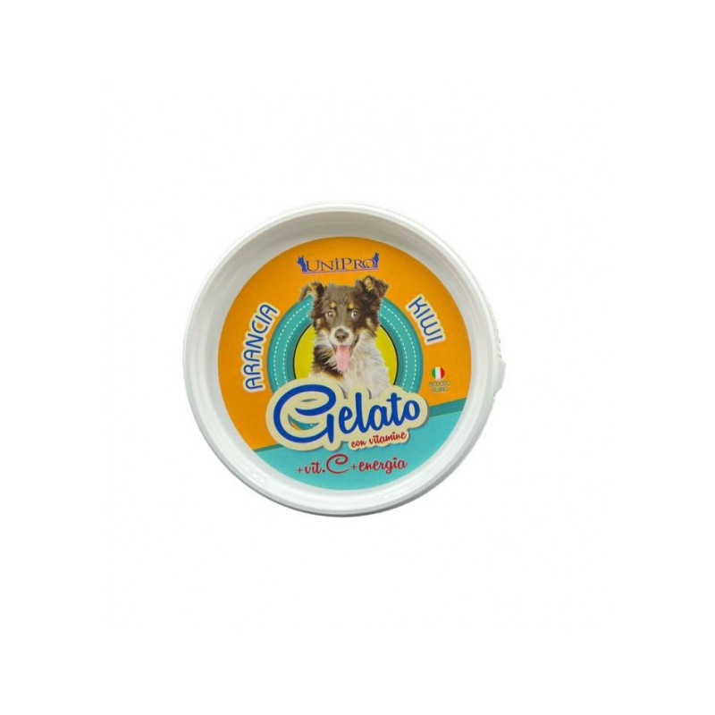Unipro Orange And Kiwi Ice Cream For Dogs 60g