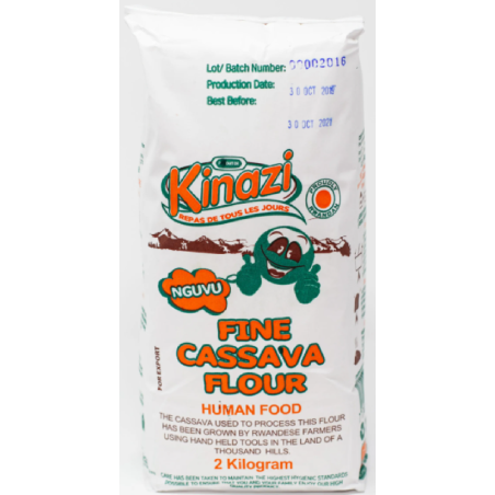 The cassava is made fit for consumption, and reduces to insignifica...