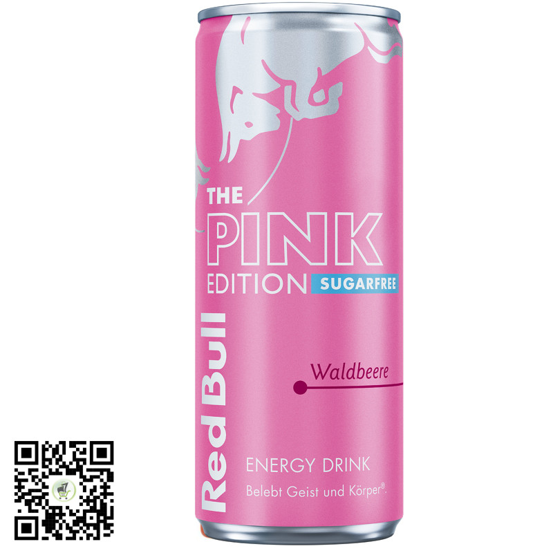 Red Bull The Pink Edition Sugarfree - Waldbeere 250ml