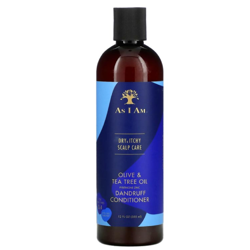 AS I AM Dry & Itchy Scalp Care Dandruff Conditioner 12oz