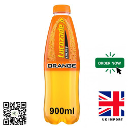 Lucozade Orange Energy Drink 900ml UK - Delivered in Dubai by OJAMEA.COM