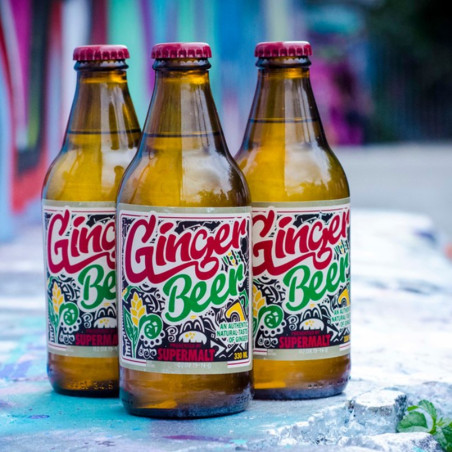Supermalt Ginger Beer 330ml Bottle