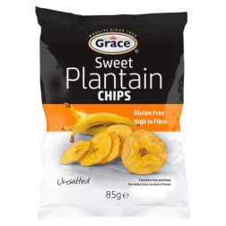 Grace Sweet Plantain Chips are crafted to provide a flavorful and c...