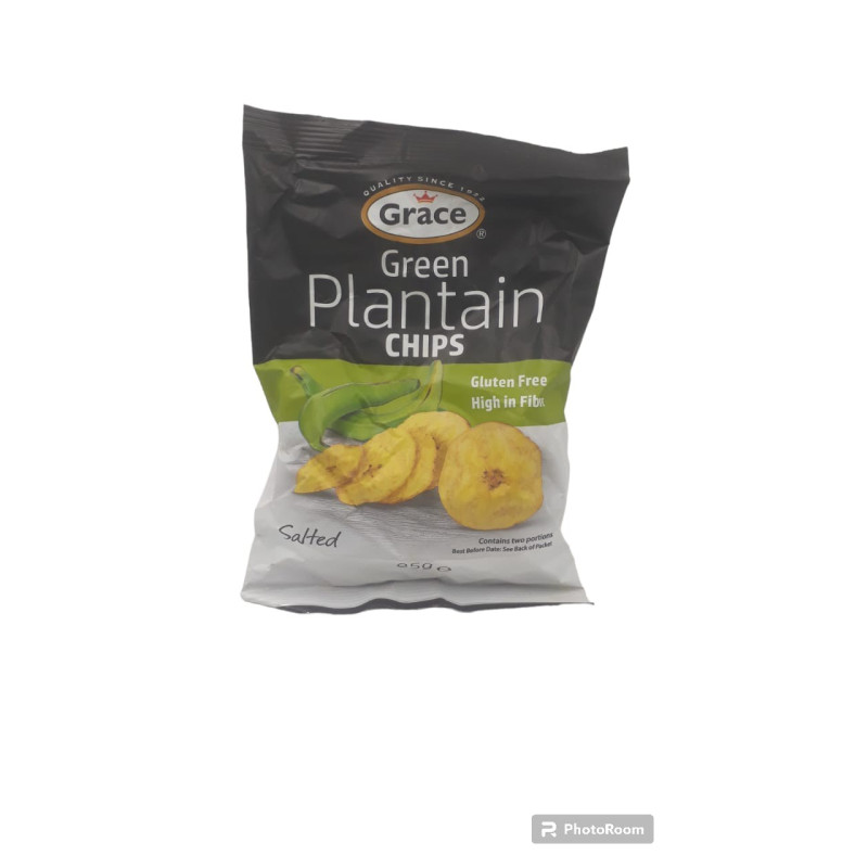 Grace Green plantain chips  85g
