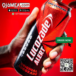 Lucozade Alert Cherry Blast Energy Drink 500ml Can