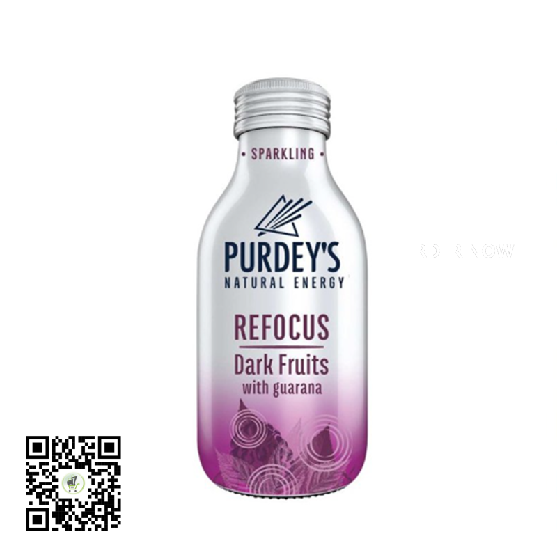 Purdey's Natural Energy Refocus Dark Fruits Drink 330ml