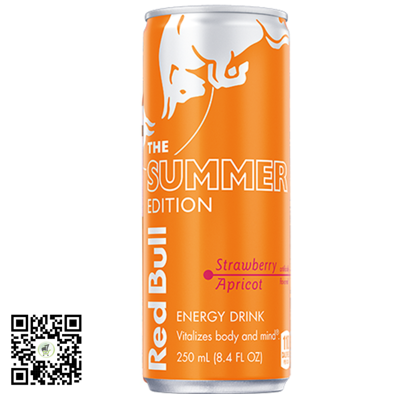 Red Bull The Summer Apricot Strawberry 250ml