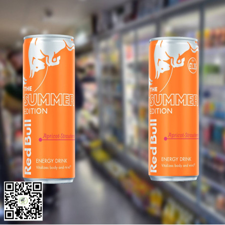 Red Bull The Summer Apricot Strawberry 250ml