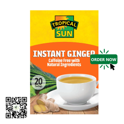 Tropical Sun Instant Ginger Tea 20 Bags - Delivered in UAE by OJAMEA.COM
