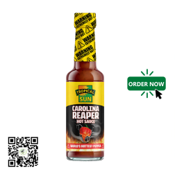 Tropical Sun Carolina Reaper Hot Sauce 148ml