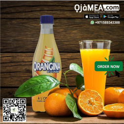 Orangina 420ml offers a taste sensation that stands out in its uniq...