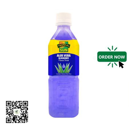 Tropical Sun Aloe Vera Blueberry Drink 500ml