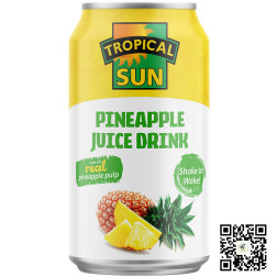 Enjoy the taste of the tropics with every sip of Tropical Sun Pinea...