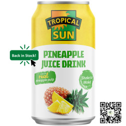 Tropical Sun Pineapple Juice Drink 330ml