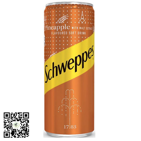 Schweppes Pineapple 330ml: A Tropical Twist of Refreshment Dive int...
