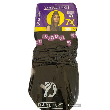 Darling Pre-Streched Braids Extension (colour Black) 1