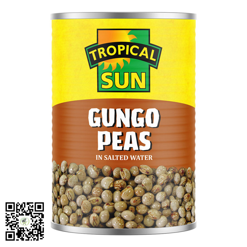 Tropical Sun Gungo Peas In Salted 400g - Canned
