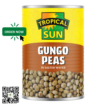 Tropical Sun Gungo Peas In Salted 400g - Canned