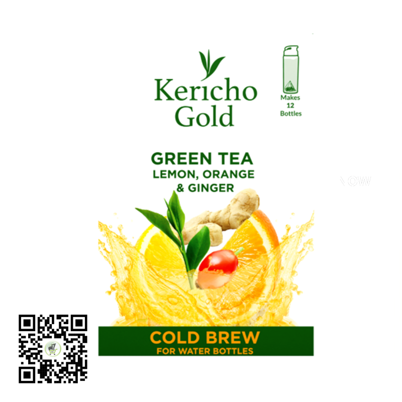Kericho Gold Green Tea, Lemon, Orange & Ginger (12Tea Bags) Kericho Gold Green Tea, Lemon, Orange & Ginger (12Tea Bags)