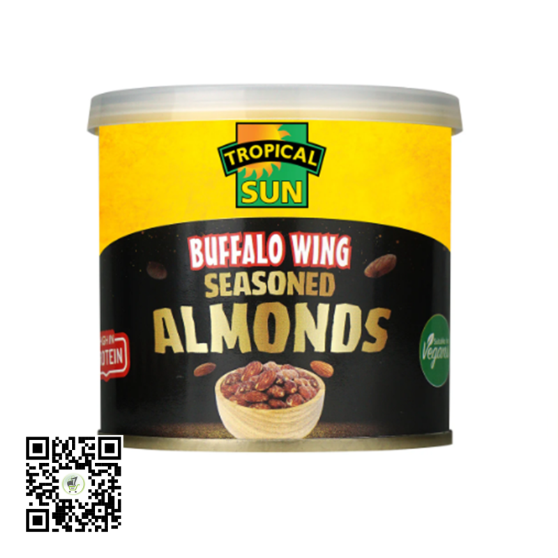 Tropical Sun Buffalo Wing Seasoned Almonds 140g