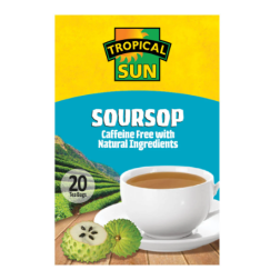 Lemongrass (100%). Tropical Sun Soursop Tea 20bags
