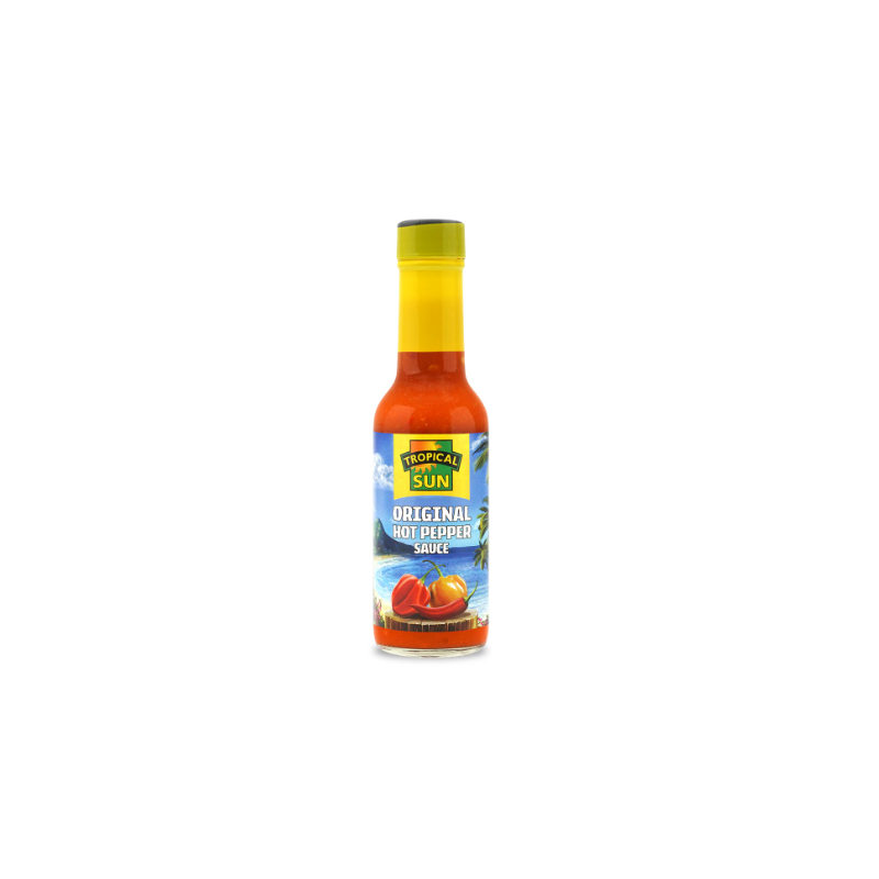 Tropical Sun Original Hot Pepper Sauce 150ml