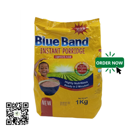 Blue Band Instant Porridge 1kg - A Wholesome and Nutritious Start t...