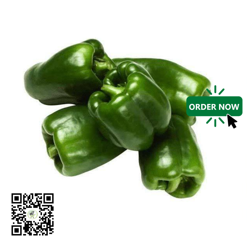 Green Bell Peppers 1kg by African Farm & Gardens (AFG)