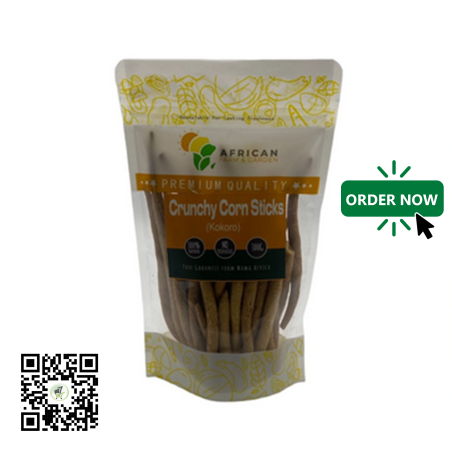 Crunchy Corn Sticks (100)g by African Farm & Gardens