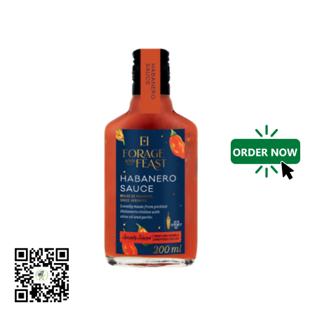 Forage and Feast Habanero Sauce 200ml