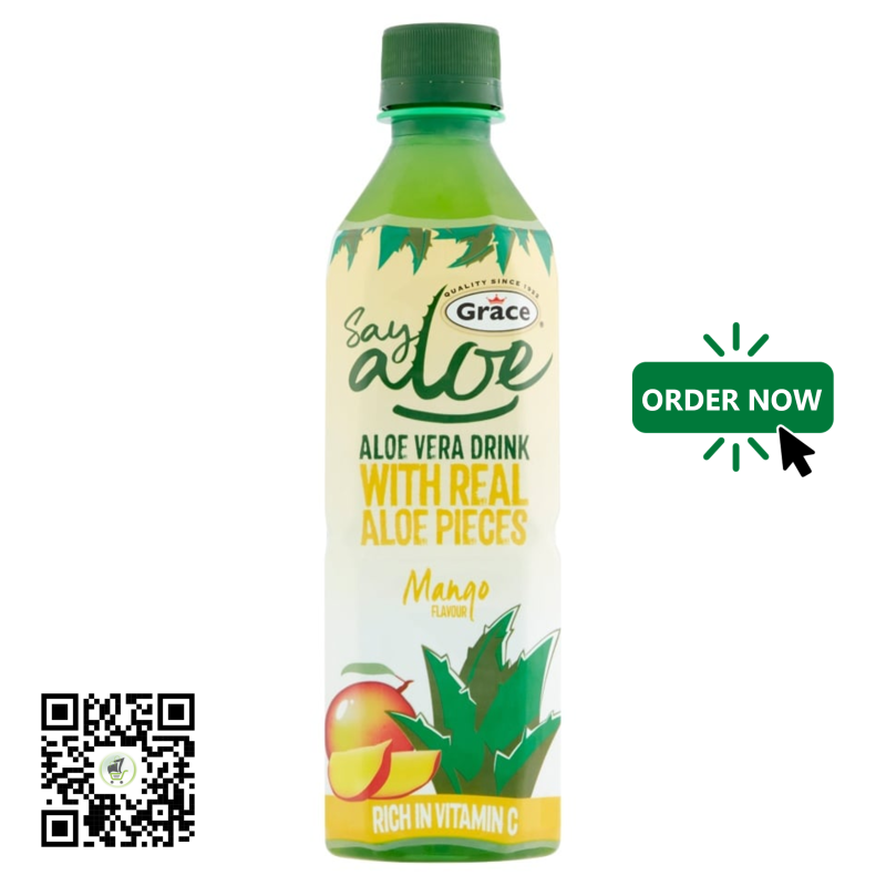 Grace Aloe Vera Mango Drink 500ml