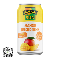 Tropical Sun Mango Juice Drink 330ml: An Exotic Taste of Paradise Q...