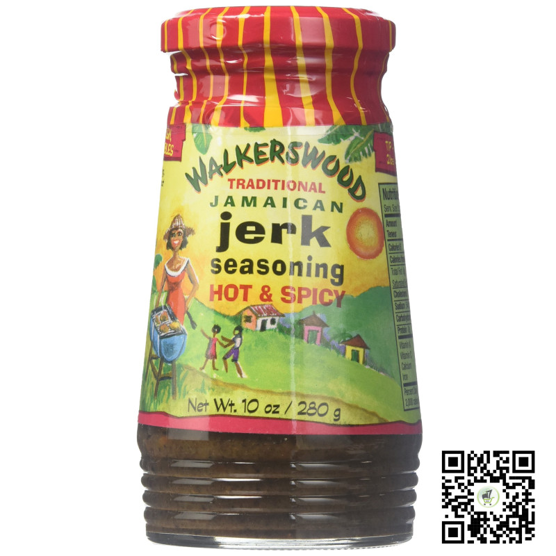 Walkerswood Jamaican Jerk Seasoning Hot & Spicy 280g Walkerswood Jamaican Jerk Seasoning Hot & Spicy 280g