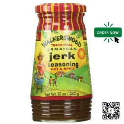 Walkerswood Jamaican Jerk Seasoning Hot & Spicy 280g