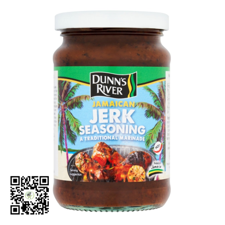 Dunn's River Jamaican Jerk Seasoning Jar 300g