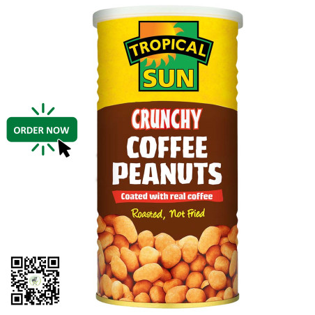Tropical Sun Crunchy Coffee Peanuts 330g - Delivered Dubai & UAE