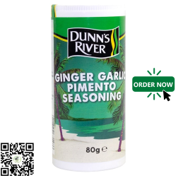 Dunn's River Ginger Garlic & Pimento Powder 80g