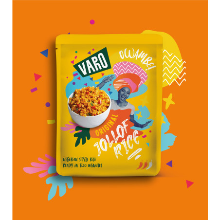 The authentic taste of West Africa with Varo Original Jollof Rice. ...