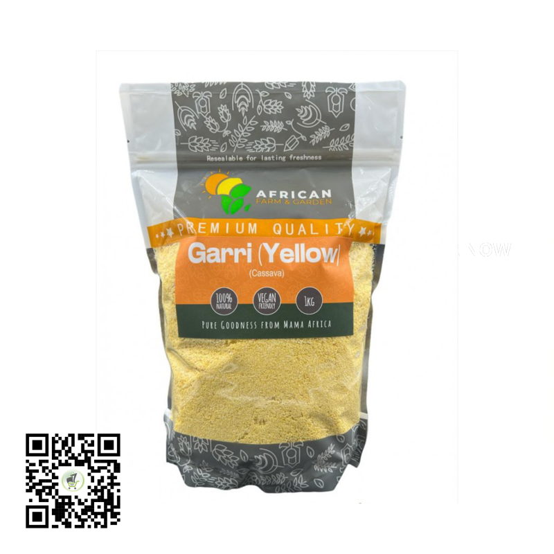 Yellow Garri 1kg by African Farm & Gardens (AFG) Yellow Garri 1kg by African Farm & Gardens (AFG)