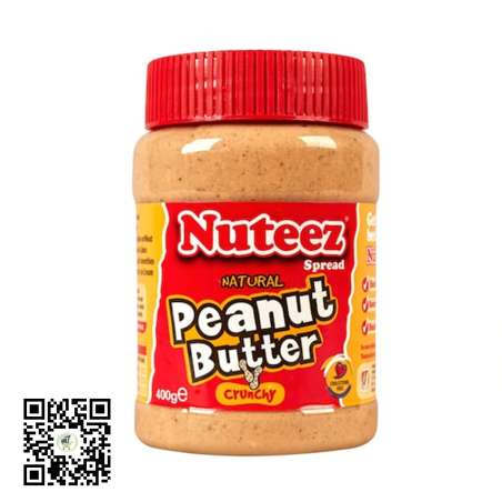 Nuteez Peanut Butter Crunchy 400g