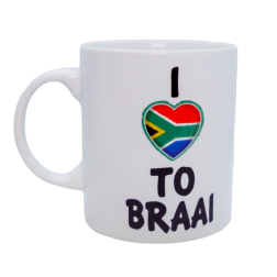 SA Coffee Mug (i love to braai)